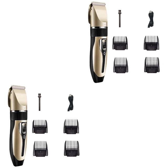 2x 1 x Juego de cortadoras de pelo de peluquería para hombre