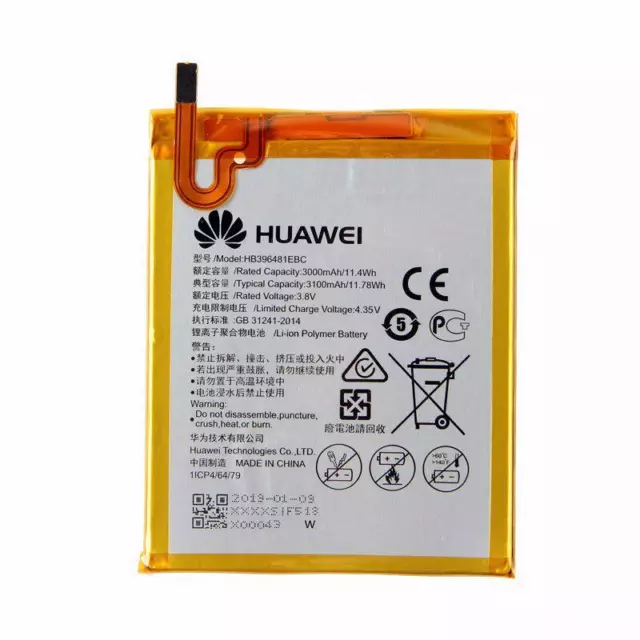 Original Huawei Akku Battery HB396481EBC für Huawei Honor 5x, Honor 6, G8