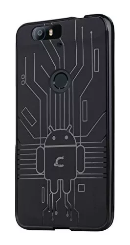 Huawei Nexus 6P Case, Cruzerlite Bugdroid Circuit Case Compatible for Huawei