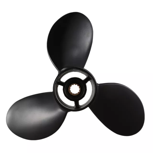 8,9 x 8,5 Schwarz Boot AußEnborder Propeller für Tohatsu 2-Takt 9,8 PS Alum1577