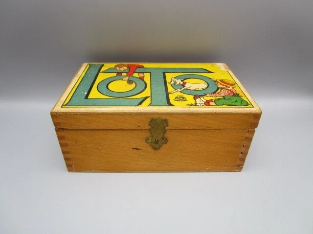 Jeu De Société Vintage : Loto Des Départements De France – Marque Unis France – Début XXe