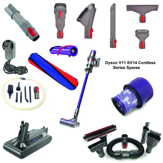 Repuesto Piezas para Dyson V11 SV14 Vacío Manguera Cargador Filtro + Mini Tools