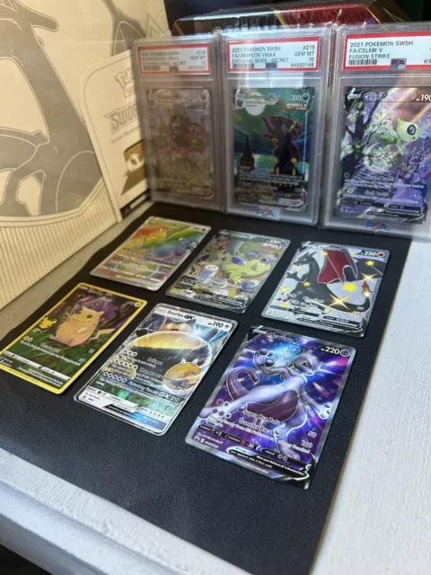 Pokemon Card Lot 100 Official TCG Cards Ultra Rare EX GX V MEGA + HOLOS Included