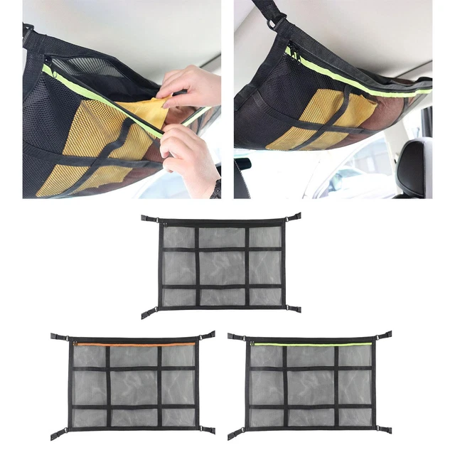 Rete di carico for bagagliaio for auto compatibile for Bronco 2021 2022 2023 Organizzatori for bagagliaio Borsa for bagagli Rete for bagagli Accessori for 4 porte (Color : C