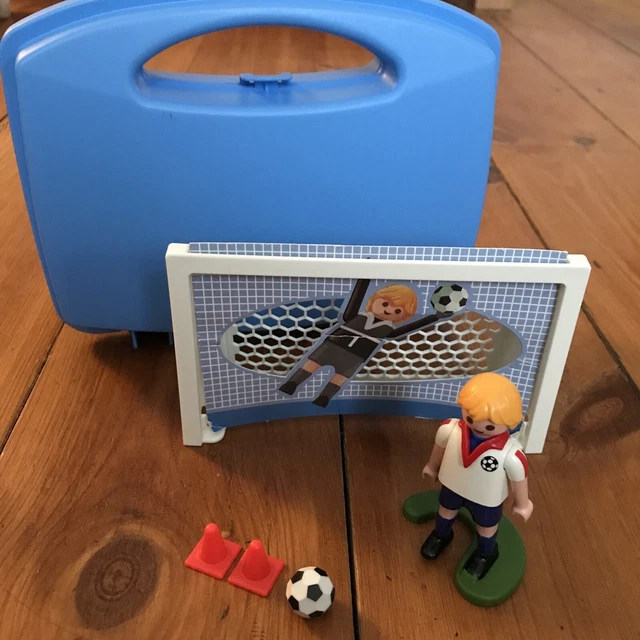 Playmobil Sports & Action Football Soccer Penalty Shootout Carry Case - Set 5654