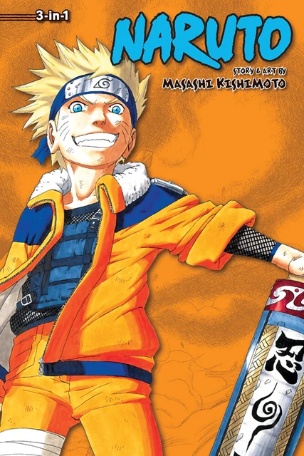Naruto 3 in 1 Edition Manga Volume 4