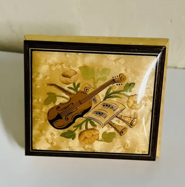 RODI Music Box Waltz Of The Flowers Swiss Made Movement Made By Reuge