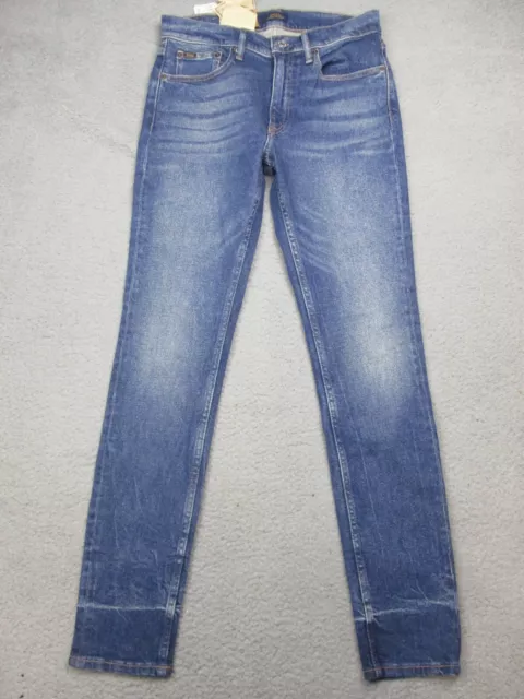 Polo Ralph Lauren Womens Size 28 Tompkins Mid Rise Skinny Jeans Rope Dyed NWT