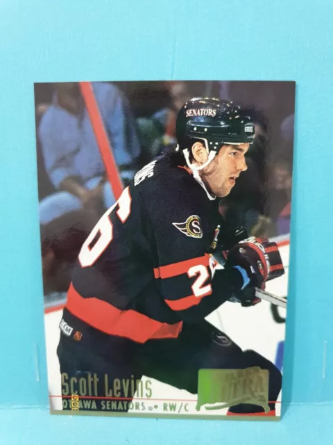 Scott Levins🏆1994-5 Fleer Ultra #148 SENATORS NHL Hockey Card🏆FREE POST