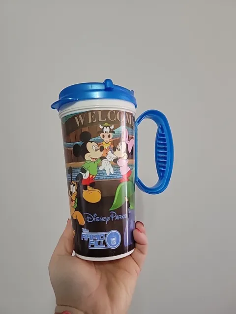 Disney World Resort Rapid Fill Refillable Mug 2015 Pre-Owned