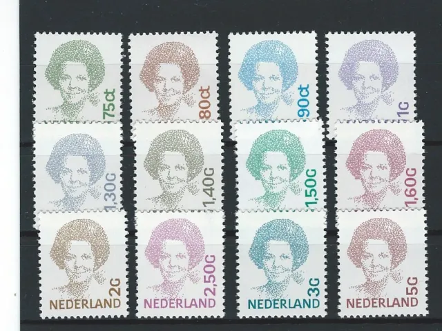 Niederlande NVPH 1488 - 1501 Postfrisch Beatrix Inversie