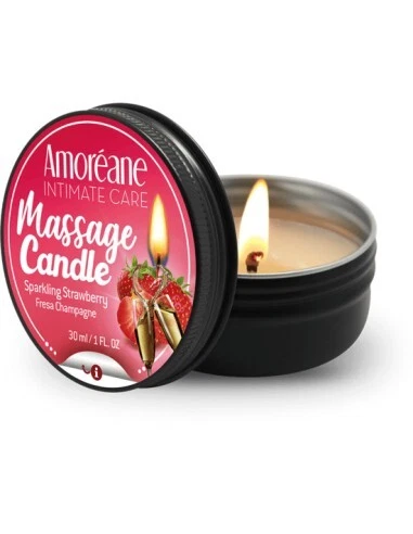 Massage Candle Sparkling Strawberry