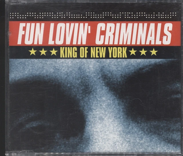 FUN LOVIN' CRIMINALS KING OF NEW YORK (E52) 1 Track Promo CD