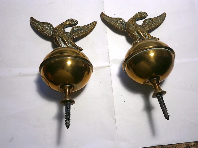 LONGCASE GRANDFATHER CLOCK  FINIALs