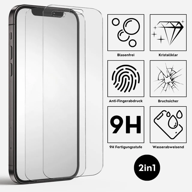Protector Pantalla Bruni Para Tolino Shine 4 - 2X Láminas Transparentes