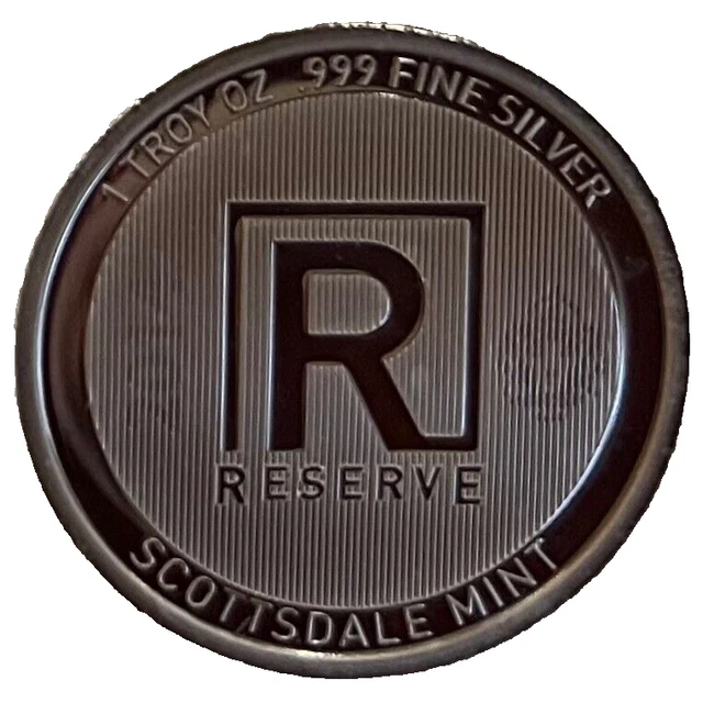 2020 SCOTTSDALE RESERVE 1oz .999 Fine Silver Round With