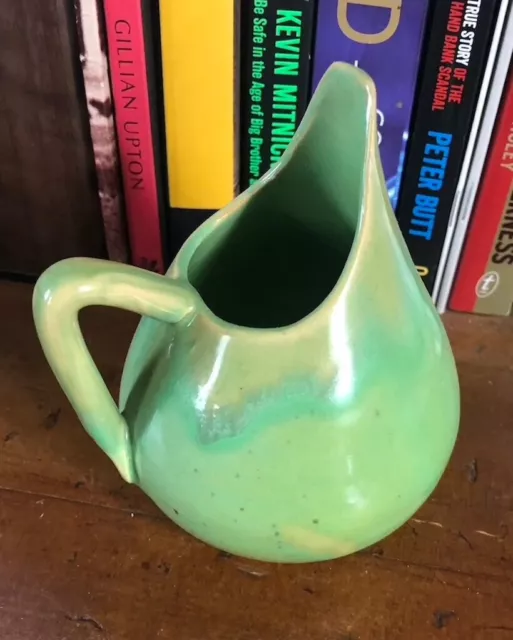 PRESTON POTTERY TEARDROP JUG, REMUED '64' - EARLY 1930s