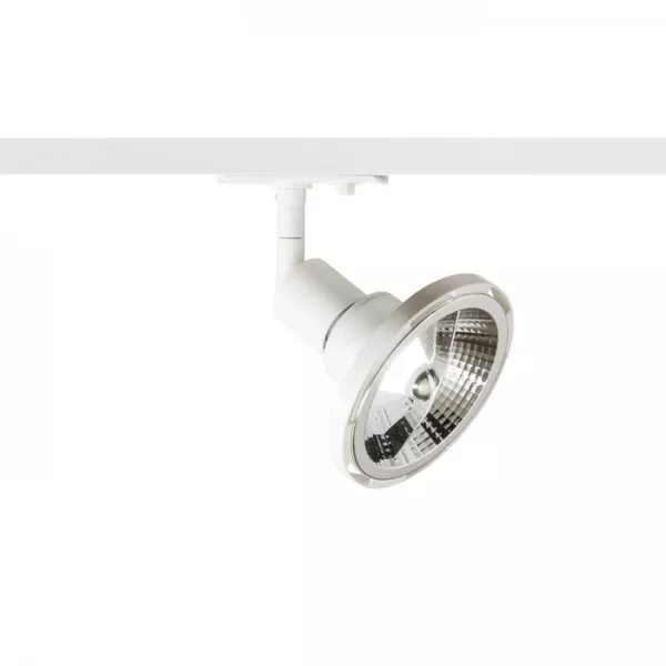 PURINA Projecteur Réflecteur pour rail monophasé Blanc 230V GU10 50W