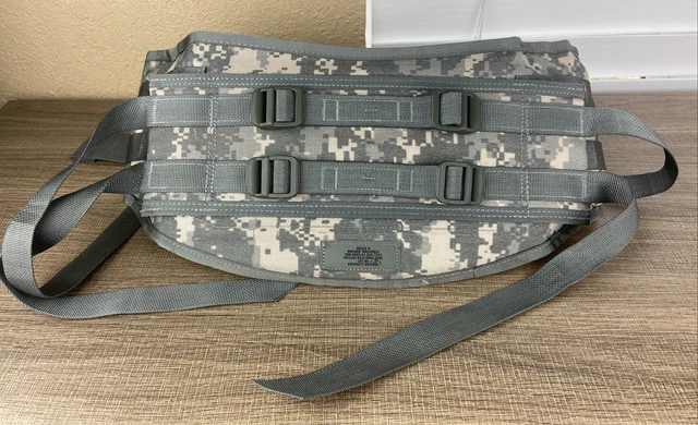 US Military ACU Molle II Backpack Molded Waist Belt Kidney Pad