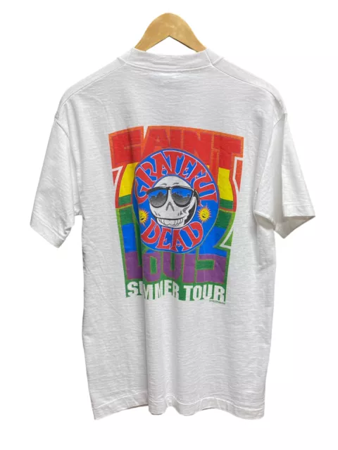 Vintage Grateful Dead 1995 Summer Tour Riverport Tee Size Large 3