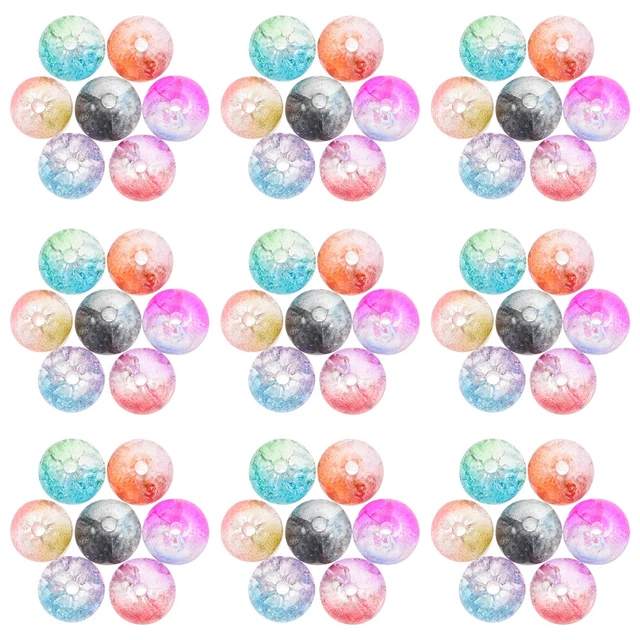 Beads Bulk Glass Beads Bracelets Making Scattered Beads Spacer Beads