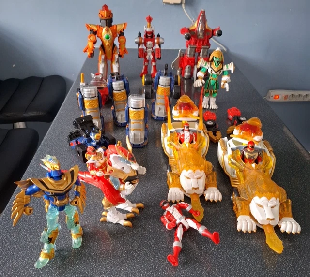 LOT DE FIGURINES / robots, Power Rangers, vintage Incomplet EUR 19,99 - FR