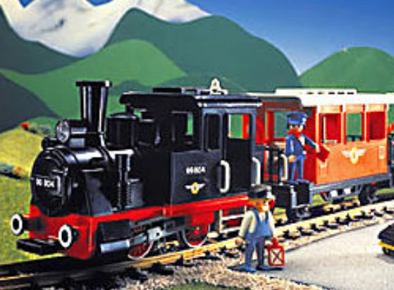 PLAYMOBIL : CHEMIN De Fer De 4017 Locomotive à Vapeur Avec Lumière - Foto 7