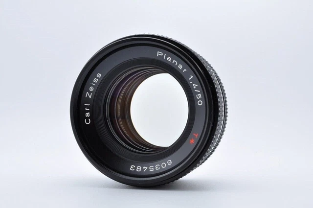 „Near Mint“ Contax Carl Zeiss Planar 50mm f/1.4 T* AEJ CY Mount Objektiv...