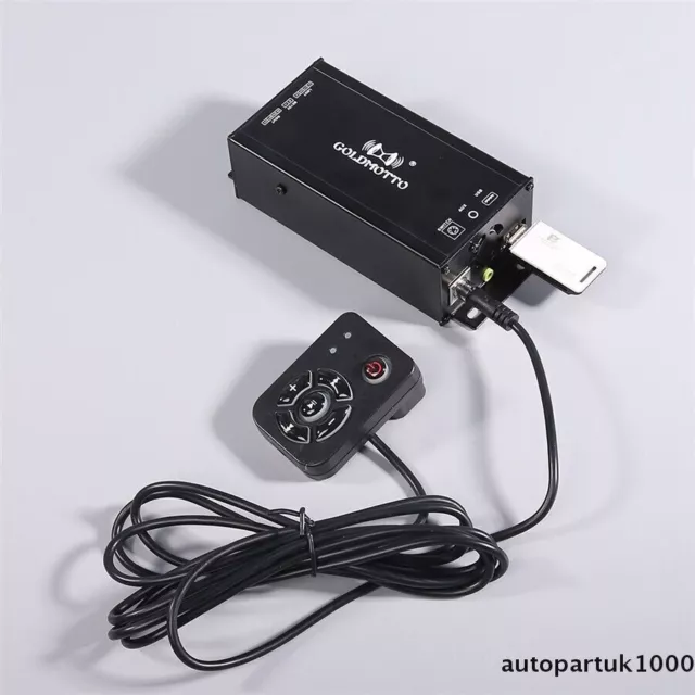 Car Speakers Audio Amplifier Motorcycle ATV FM Radio USB AUX Music Sound System