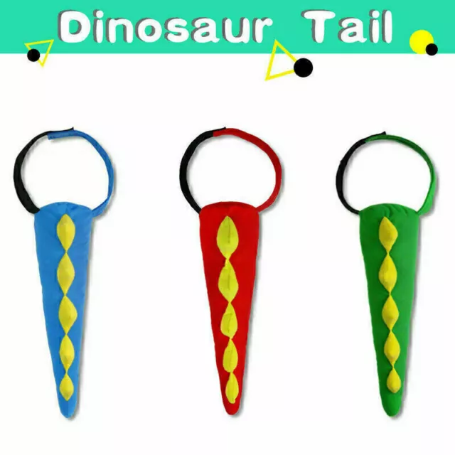 Dinosaur Tail Costume Party Kids Birthday Gift Toy Boy LOVE