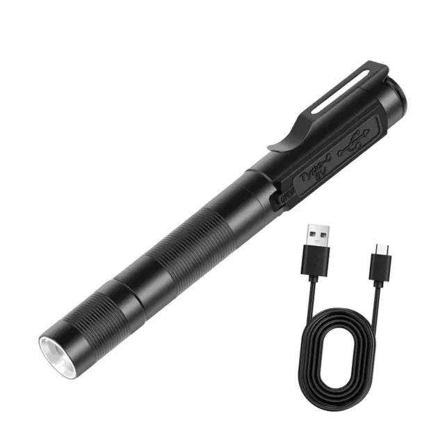 Lampe de poche LED, stylo de poche, lampe torche portative pour la pêche, la