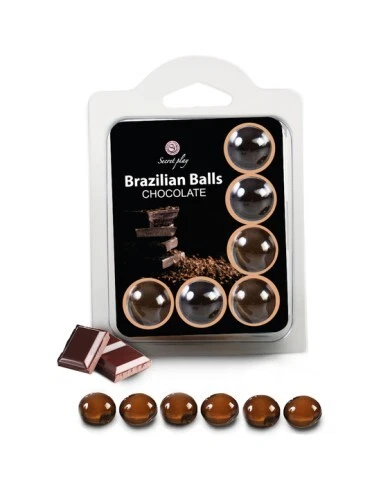 Set 6 Brazilian Balls Chocolate