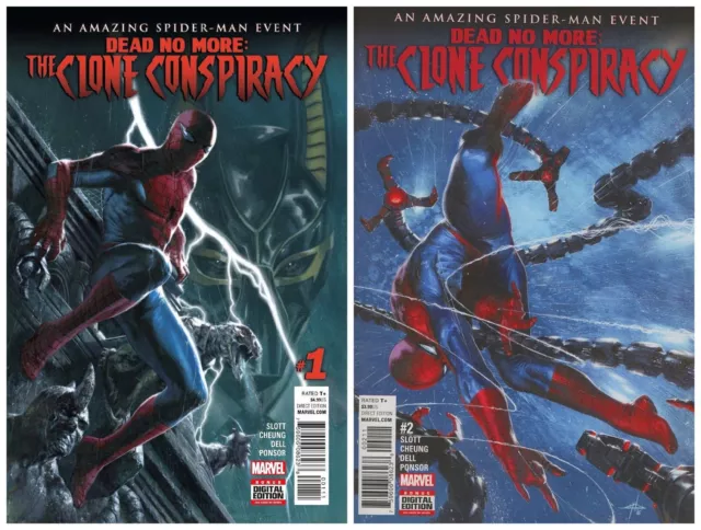 Spider-Man: Clone Conspiracy #1 #2 Gabriele Dell'Otto Cover Marvel 1st Prints NM