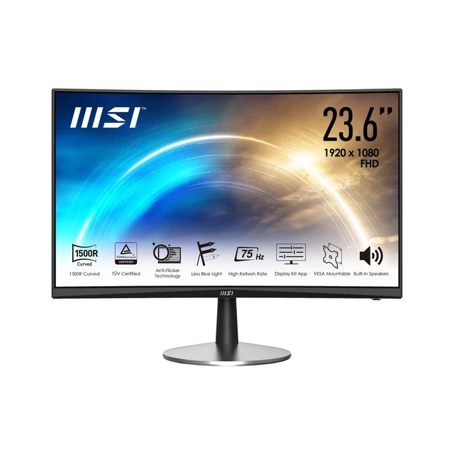 MSI Pro MP242C Computerbildschirm 60,5 cm (23.8") 1920 x 1080 Pixel Full HD LED