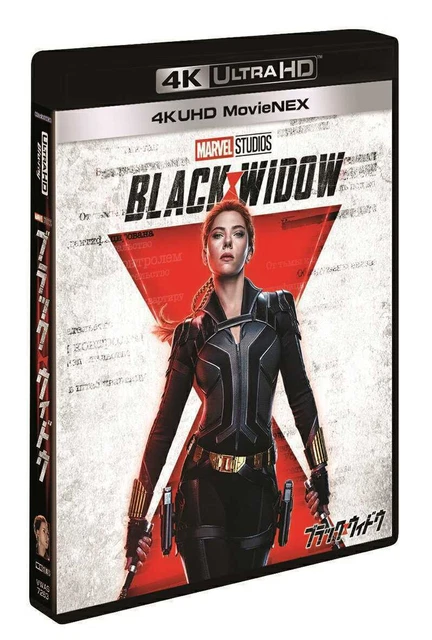 BLACK WIDOW (2021) 4K UHD & 3D & 2D Blu-Ray NEW (Japanese Pkg/USA