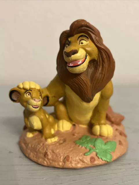 THE LION KING Mufasa And Simba Disney Action Figure Toy Statue (Pre ...