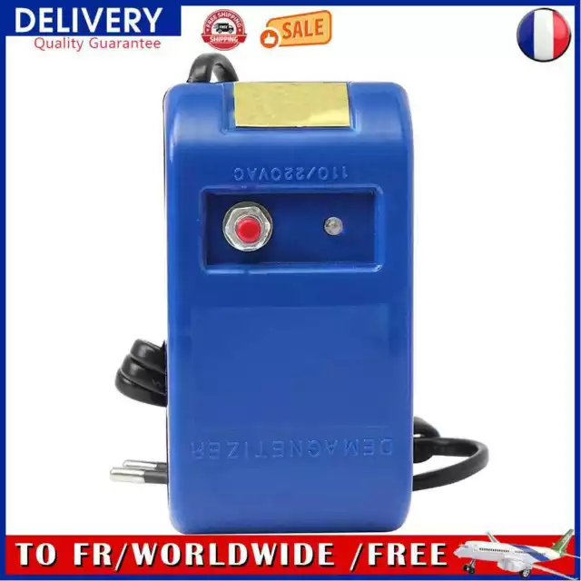Blue Watch Demagnetizer Professional Repairing Degaussing Tool for Watch Adjust