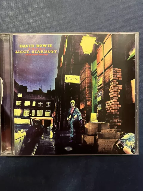 David Bowie Ziggy Stardust Digitally Remastered Used 11 Track Cd Album 1972 Rock