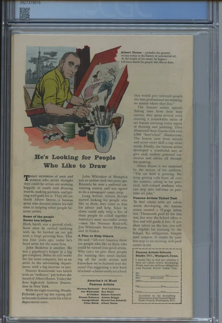 1963 Marvel Fantastic Four #17 Doctor Doom App.  J.f.k. Cameo Cgc 6.0 Ow-W 3