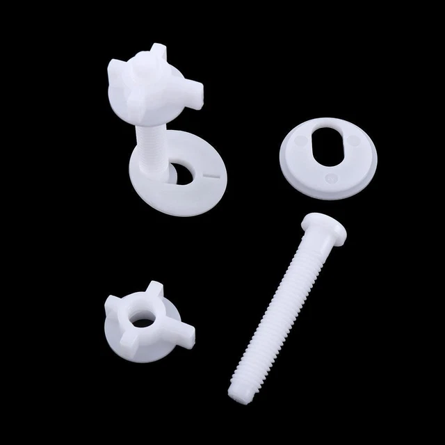 Toilet Seat Screws Fixing Accessories Washers Parts Kit Toilet Seat Hinge Bolts