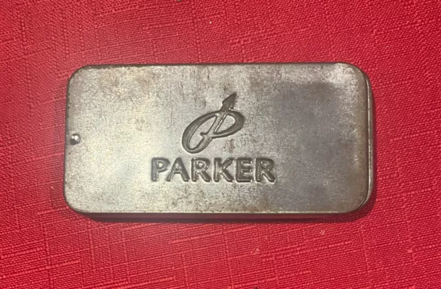 Vintage Parker Tin Box.