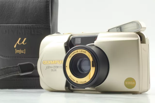 [Near MINT] Olympus μ mju zoom 115 deluxe point & shoot Film Camera From JAPAN