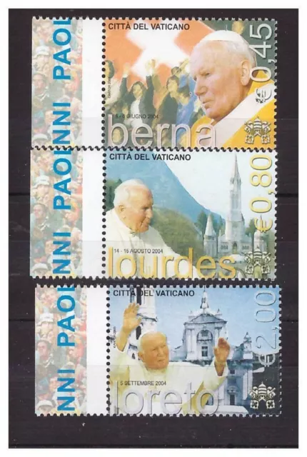 Vaticano 2005 -  I Viaggi Di Giovanni Paolo Ii°   Serie   Nuova ** Mnh