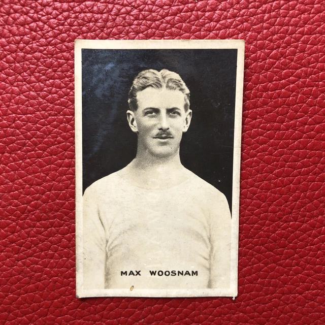 1921/22 MAX WOOSNAM DC Thomson - berühmte britische Fußballer