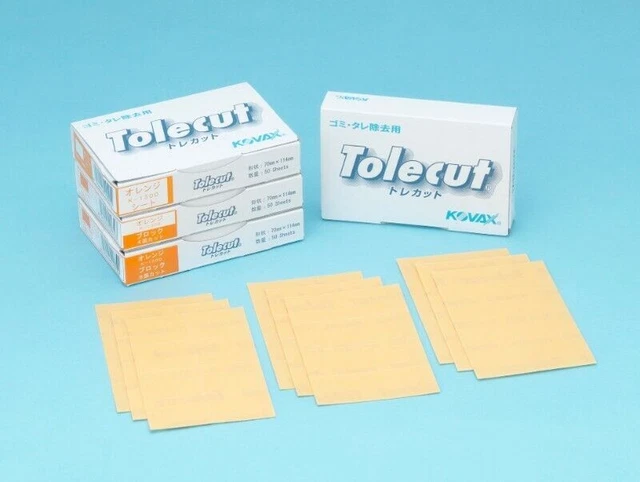 Eagle Abrasives KOVAX Tolecut Orange Block 4 Schnitte Schleifpapier mit...