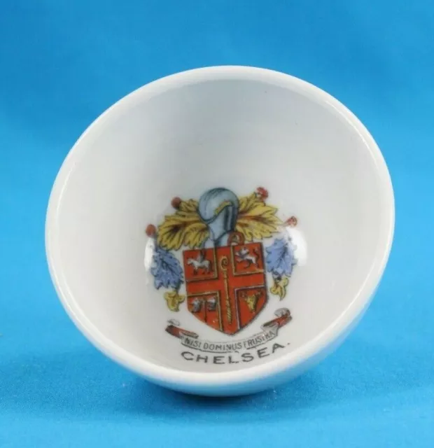 English Porcelain Crested China Souvenir "Chelsea" Crest - Bowl Form
