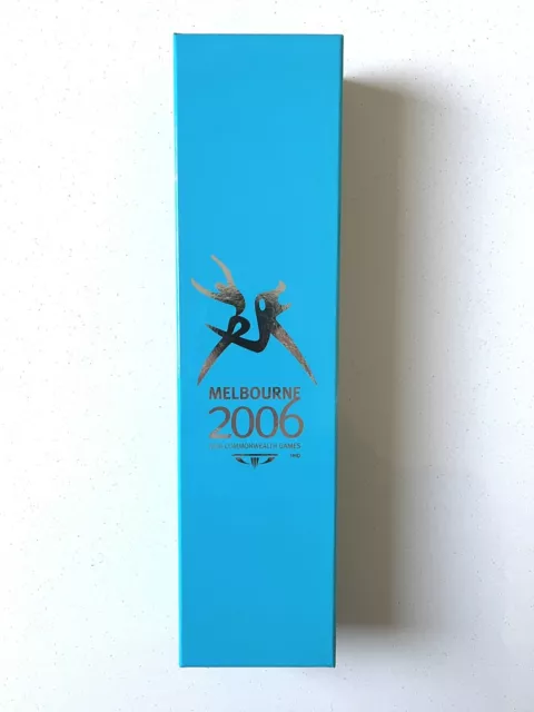 Melbourne 2006 XVIII Commonwealth Games Athletics Blue Commemorative Baton NEW