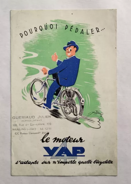 Original French Brochure Catalog Diptyque Moteur Auxiliaire Cycles Vap 4