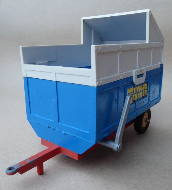 Britains 1/32 - Remorque Basculante Avec Balles - Réf 9565 - Véhicule De Ferme