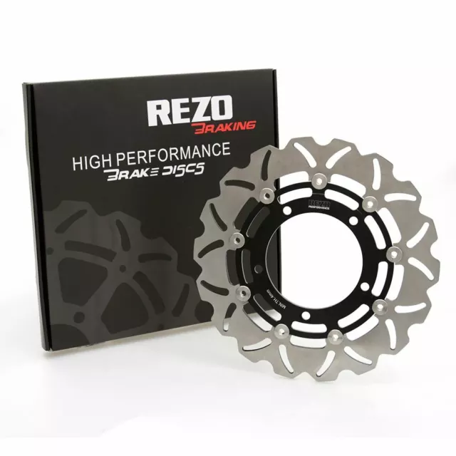 Rezo Wavy Front Brake Rotor Disc for Suzuki GSX 1300 R Hayabusa 08-12